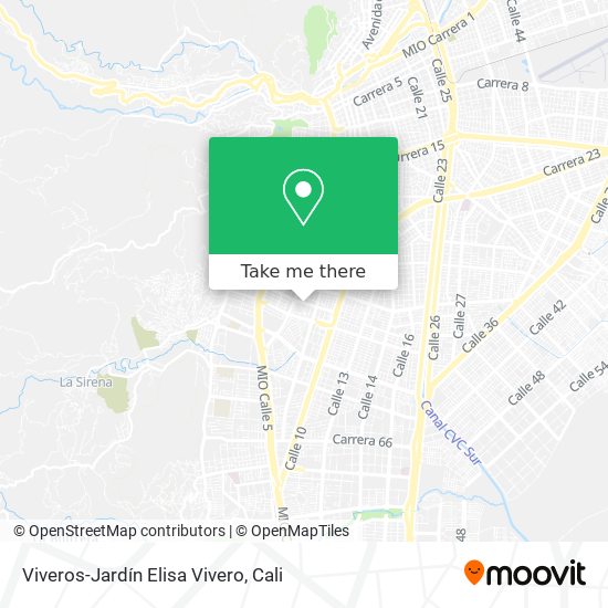 Viveros-Jardín Elisa Vivero map