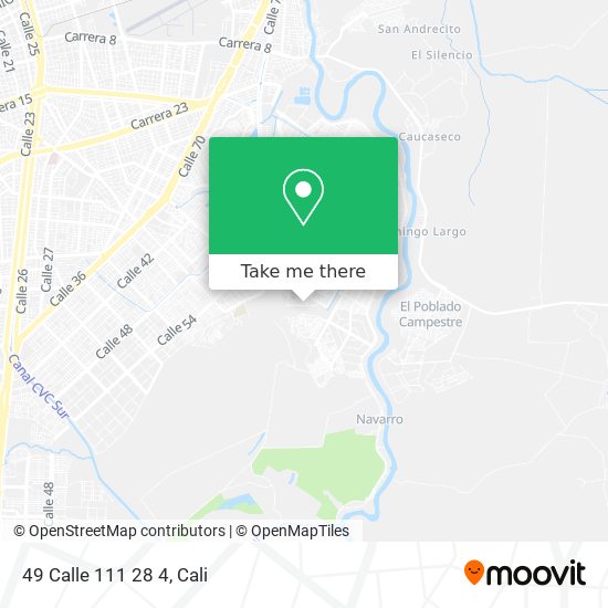Mapa de 49 Calle 111 28 4