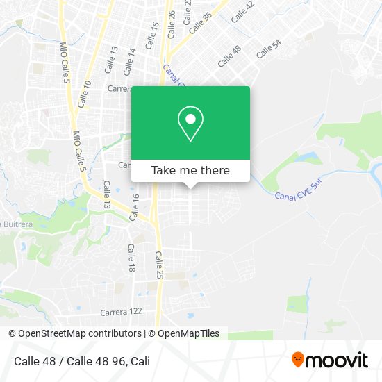 Mapa de Calle 48 / Calle 48 96
