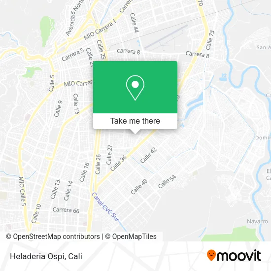 Mapa de Heladeria Ospi