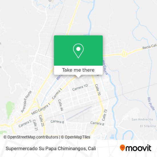 Supermercado Su Papa Chiminangos map