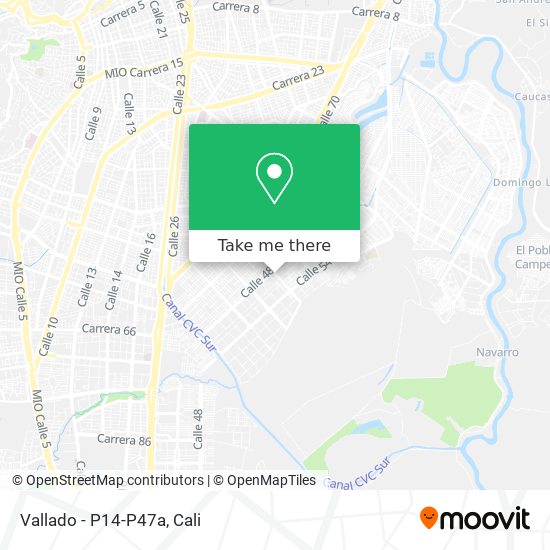Mapa de Vallado - P14-P47a