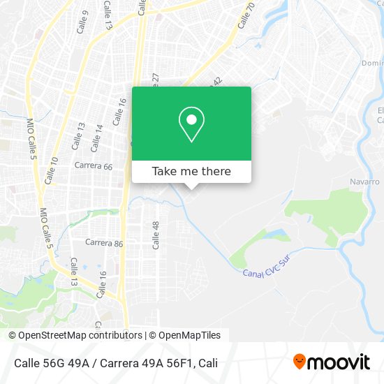 Calle 56G 49A / Carrera 49A 56F1 map