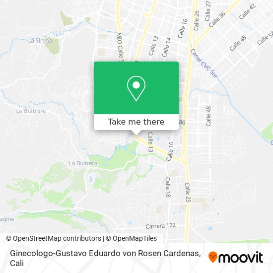 Mapa de Ginecologo-Gustavo Eduardo von Rosen Cardenas