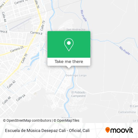 Escuela de Música Desepaz Cali - Oficial map
