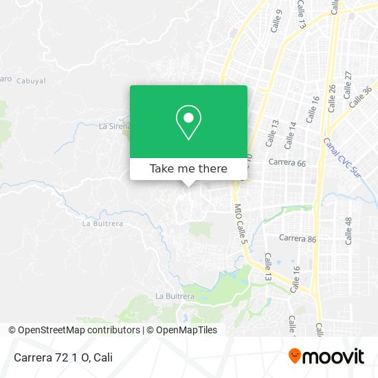Mapa de Carrera 72 1 O