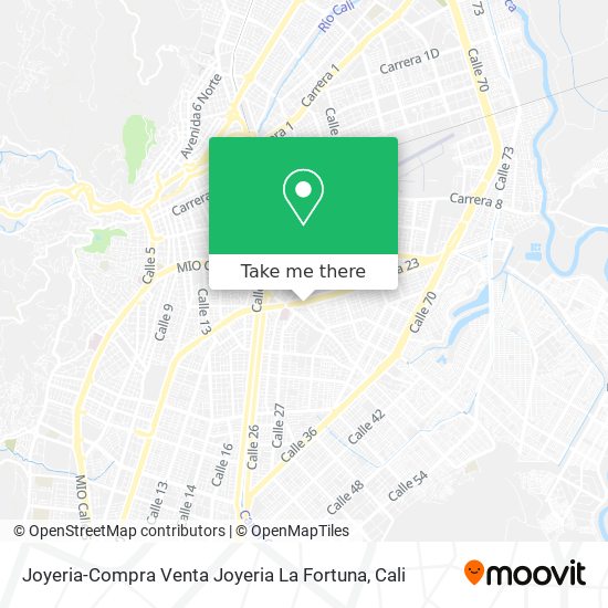 Joyeria-Compra Venta Joyeria La Fortuna map