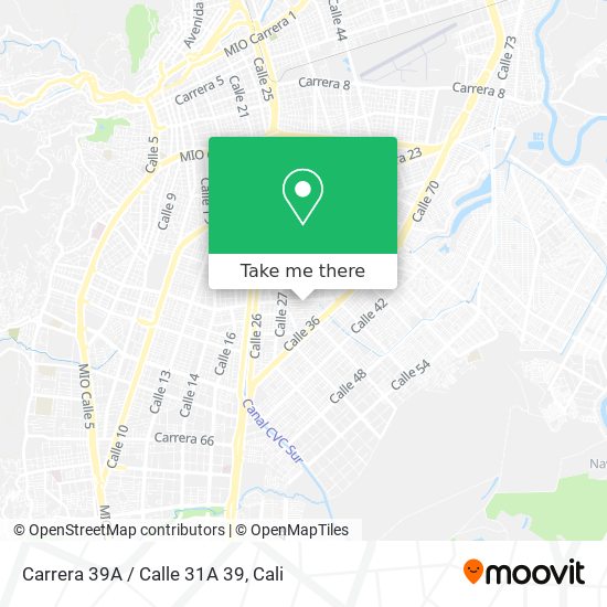 Carrera 39A / Calle 31A 39 map