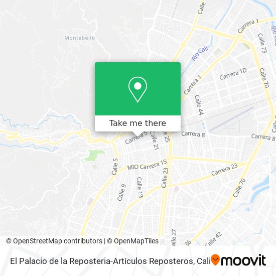 El Palacio de la Reposteria-Artículos Reposteros map