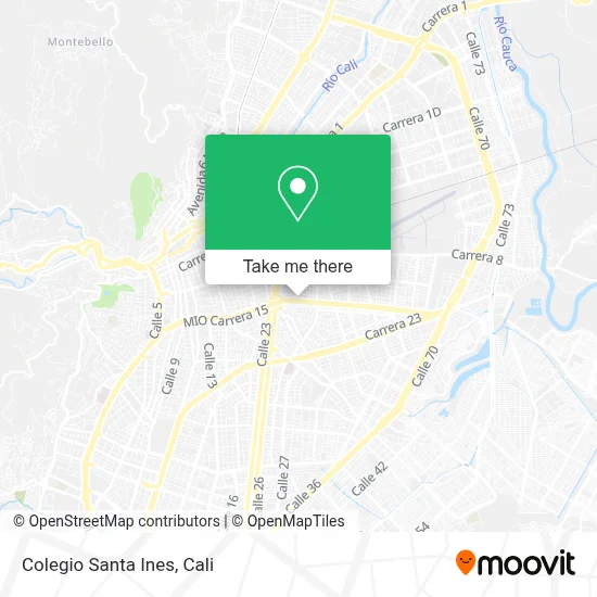 Colegio Santa Ines map
