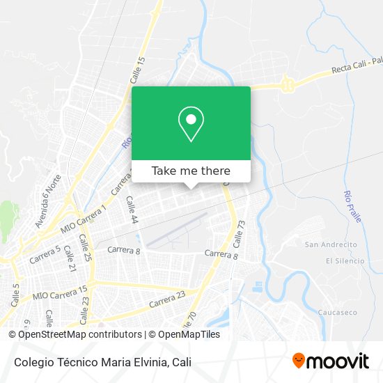 Mapa de Colegio Técnico Maria Elvinia