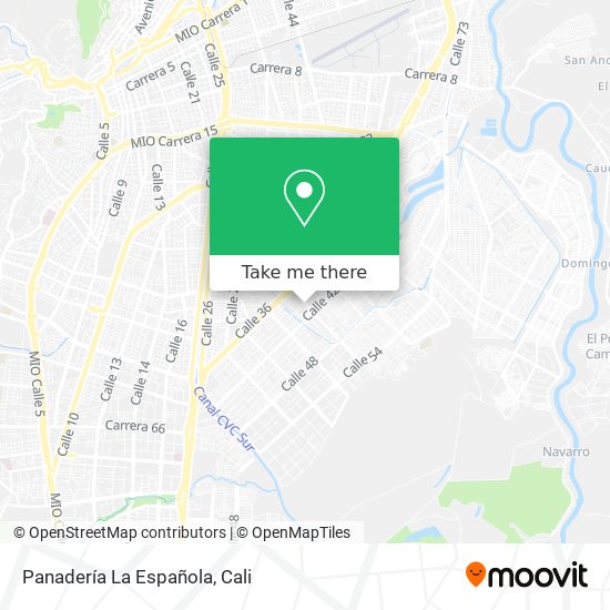 Panadería La Española map
