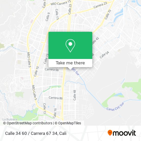 Calle 34 60 / Carrera 67 34 map