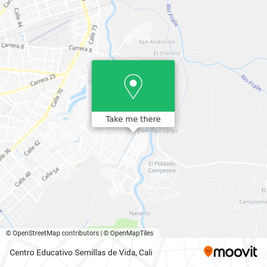 Centro Educativo Semillas de Vida map