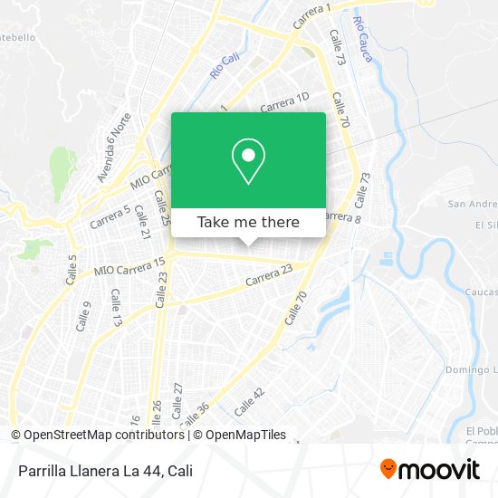 Parrilla Llanera La 44 map