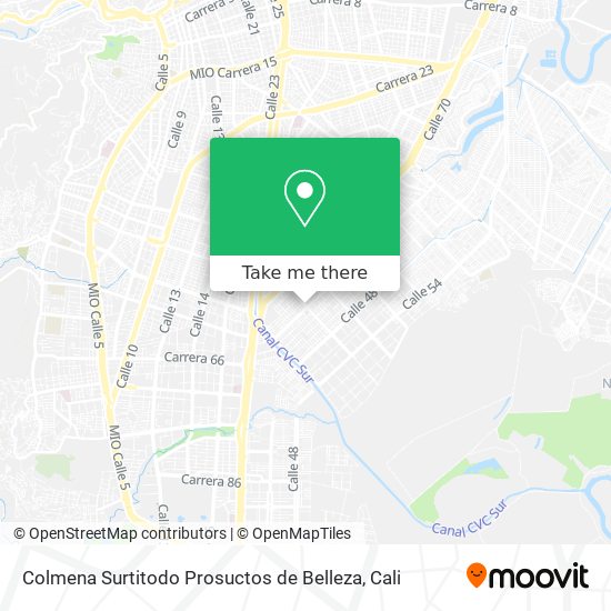 Colmena Surtitodo Prosuctos de Belleza map