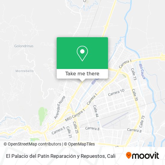 El Palacio del Patín Reparación y Repuestos map