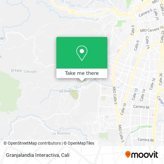 Mapa de Granjalandia Interactiva