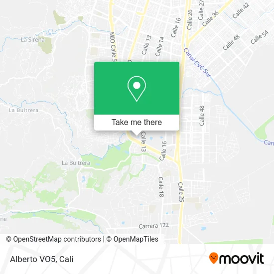 Alberto VO5 map