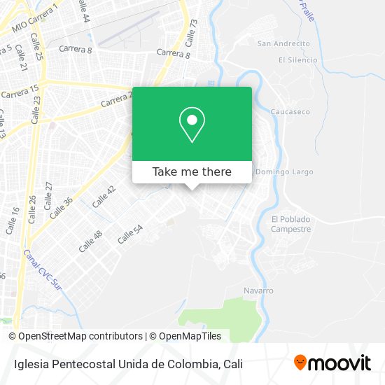 Iglesia Pentecostal Unida de Colombia map
