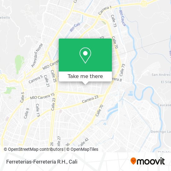 Ferreterias-Ferretería R.H. map