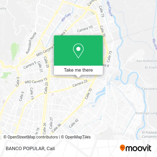 BANCO POPULAR map