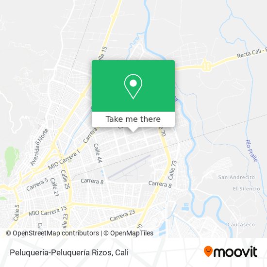 Mapa de Peluqueria-Peluquería Rizos
