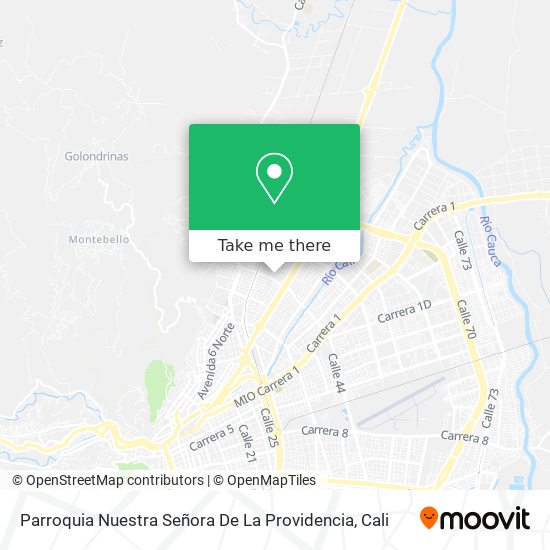 Mapa de Parroquia Nuestra Señora De La Providencia