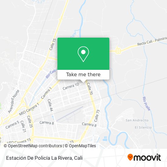Estación De Policía La Rivera map