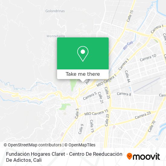Mapa de Fundación Hogares Claret - Centro De Reeducación De Adictos