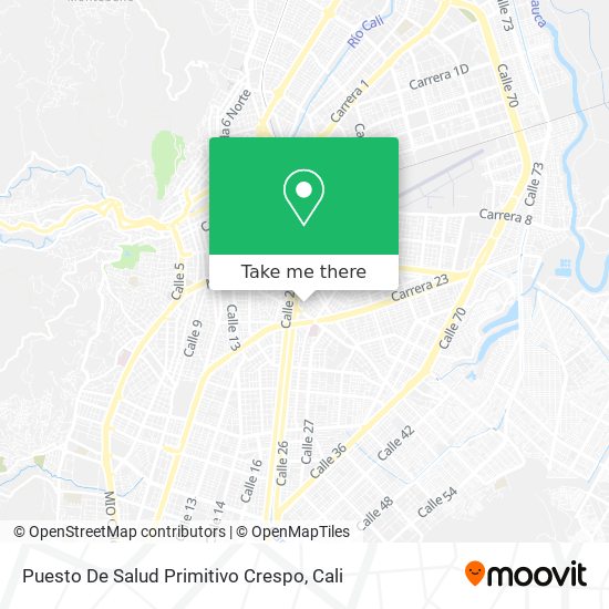 Puesto De Salud Primitivo Crespo map