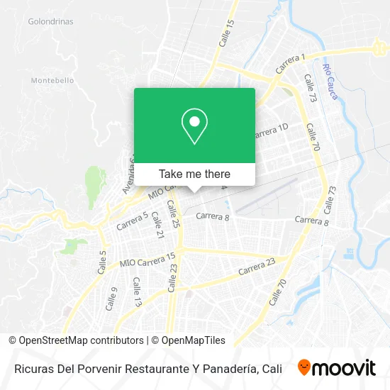 Ricuras Del Porvenir Restaurante Y Panadería map