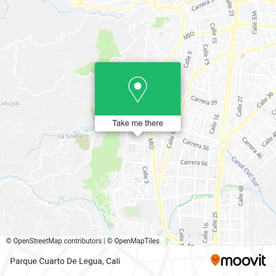 Parque Cuarto De Legua map