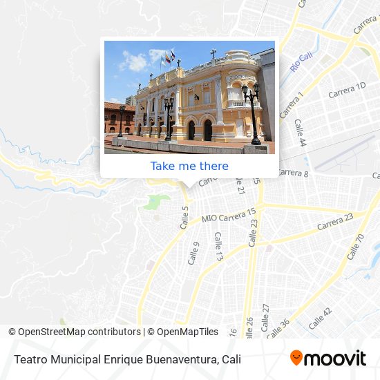 Teatro Municipal Enrique Buenaventura map