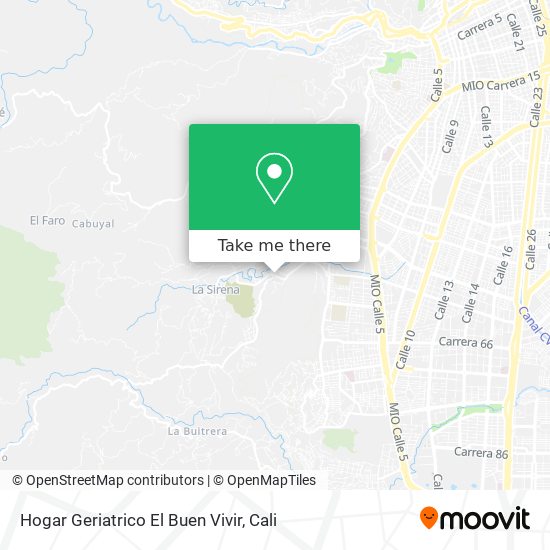 Hogar Geriatrico El Buen Vivir map