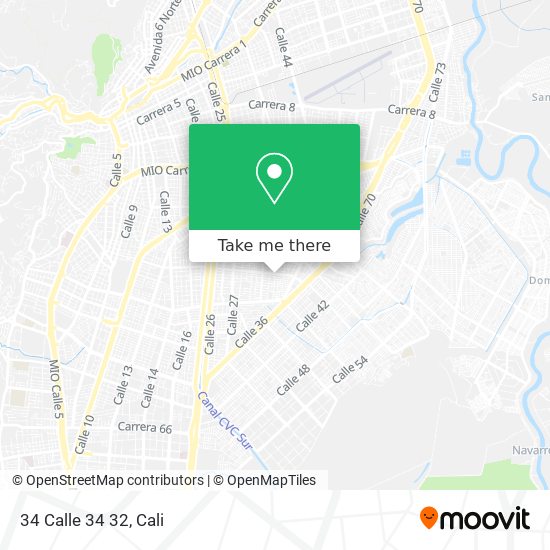 34 Calle 34 32 map