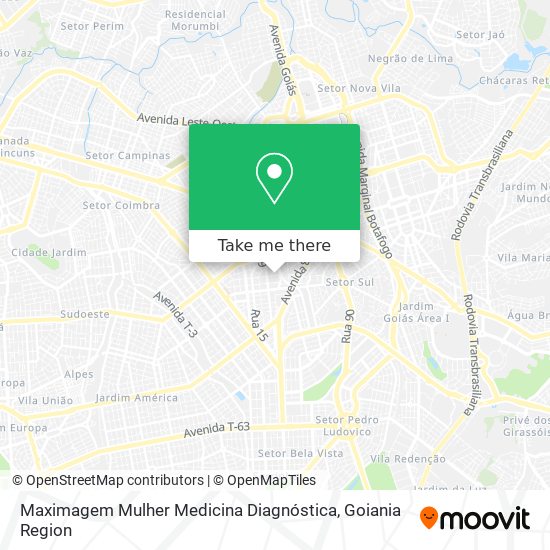 Maximagem Mulher Medicina Diagnóstica map
