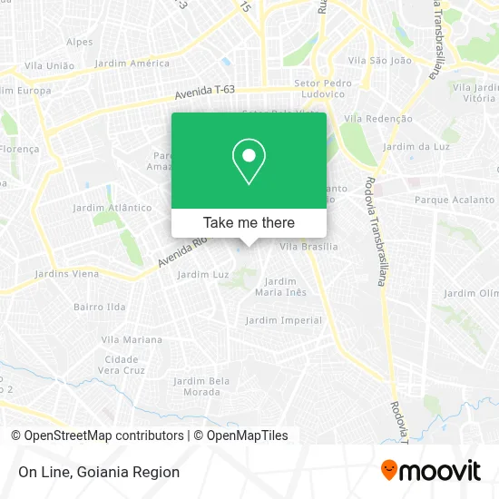 On Line map