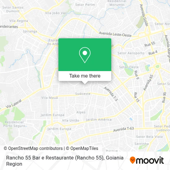 Rancho 55 Bar e Restaurante map