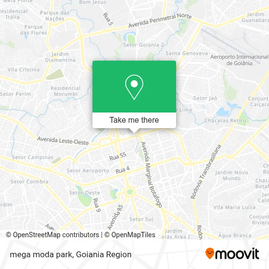 mega moda park map