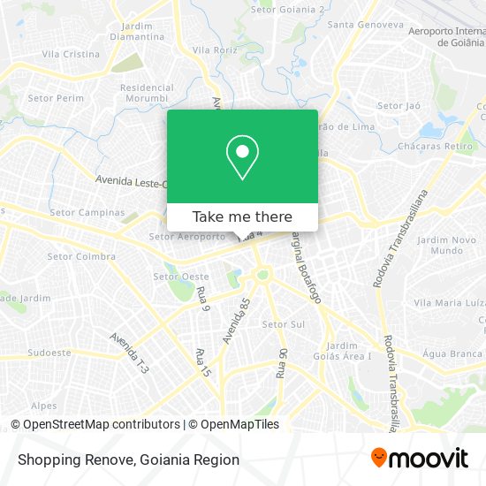 Mapa Shopping Renove