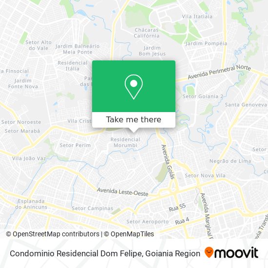 Mapa Condominio Residencial Dom Felipe