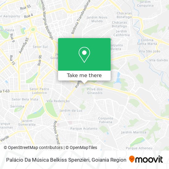 Palácio Da Música Belkiss Spenzièri map