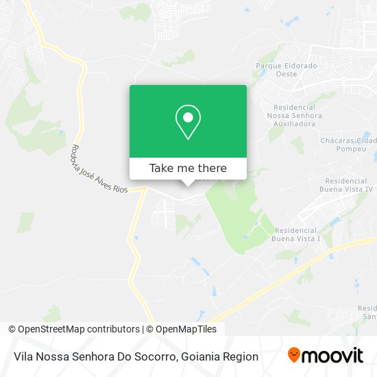 Mapa Vila Nossa Senhora Do Socorro