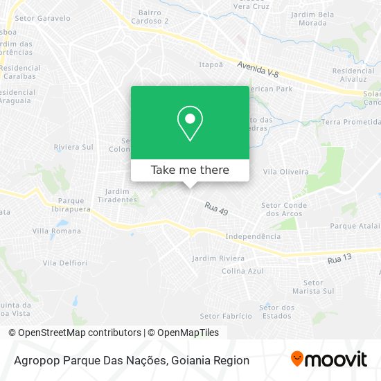 Agropop Parque Das Nações map