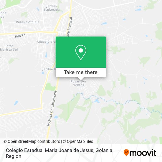 Colégio Estadual Maria Joana de Jesus map