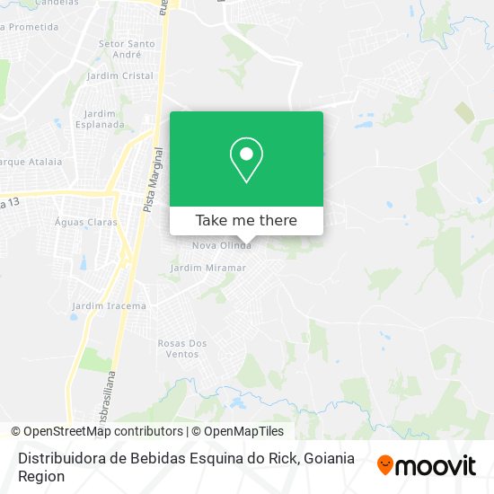 Distribuidora de Bebidas Esquina do Rick map