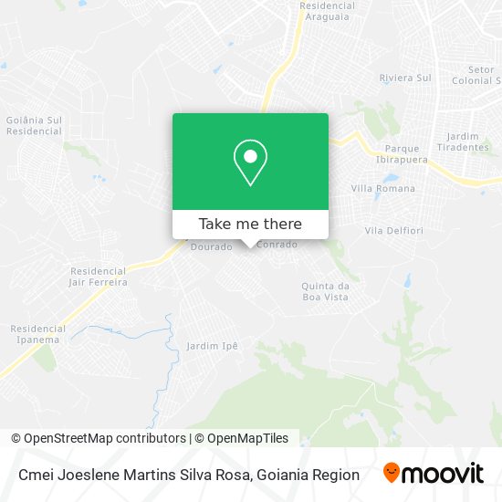 Cmei Joeslene Martins Silva Rosa map