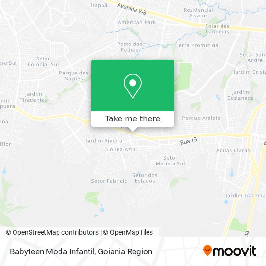 Babyteen Moda Infantil map