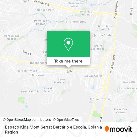 Espaço Kids Mont Serrat Berçário e Escola map